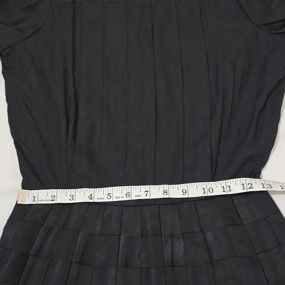 Marie St. Claire Vintage Whitchy Elegant Black Dress 4 - Picture 8 of 14